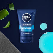 NIVEA MEN Deep Cleaning Face Wash Protect & Care (100 Ml)